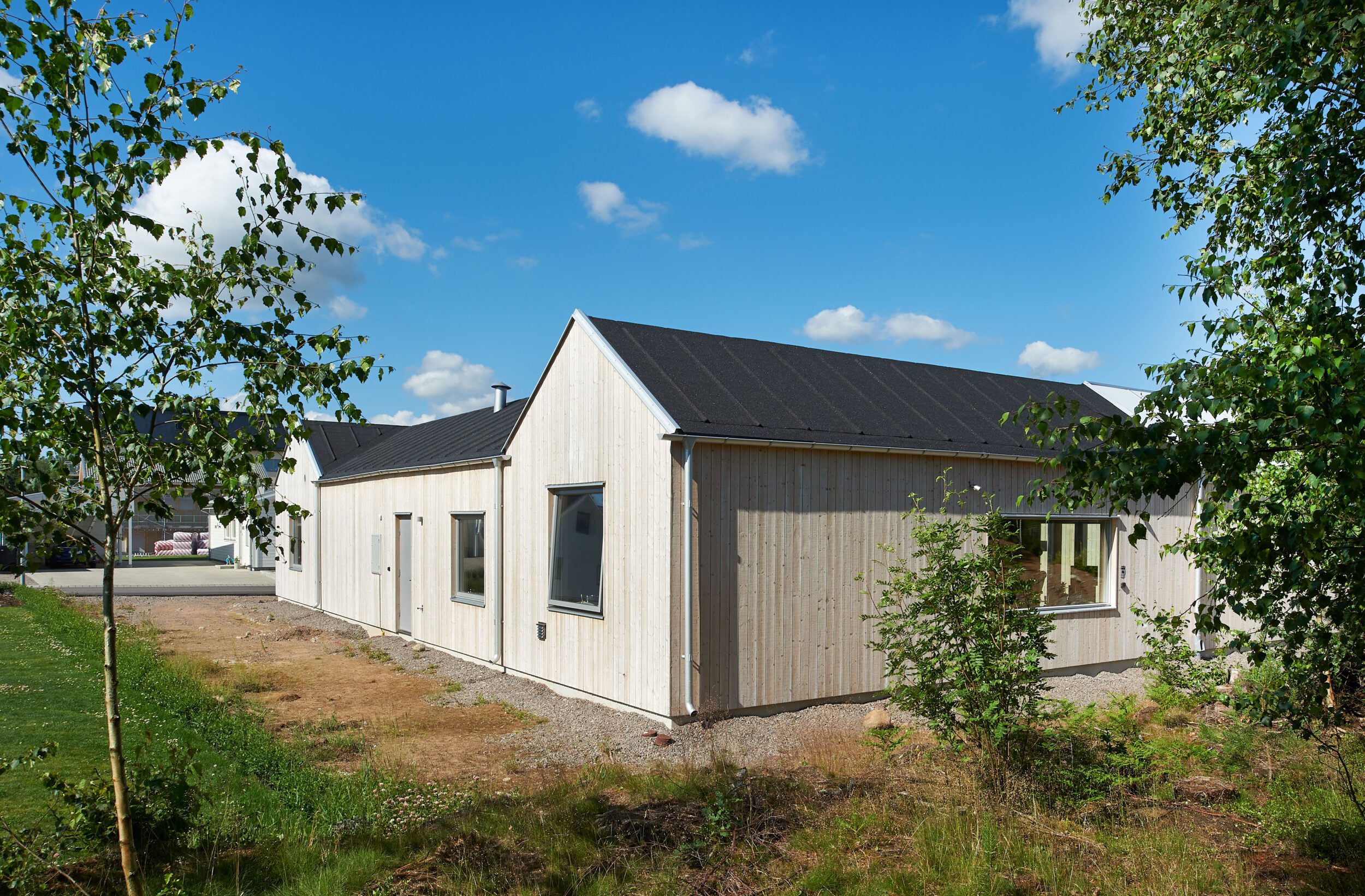 Trähus designade av Arkitektbolaget