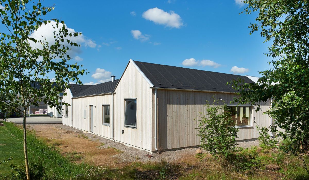 Trähus designade av Arkitektbolaget