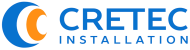 Cretec logotyp.