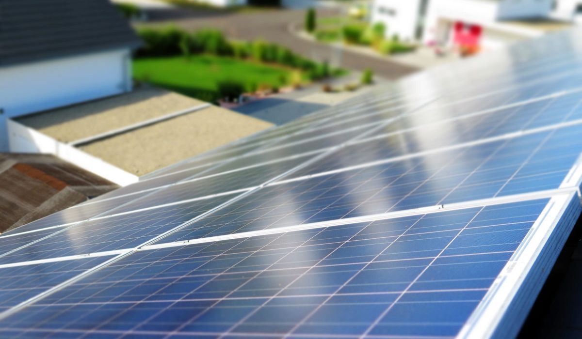 Solceller på tak